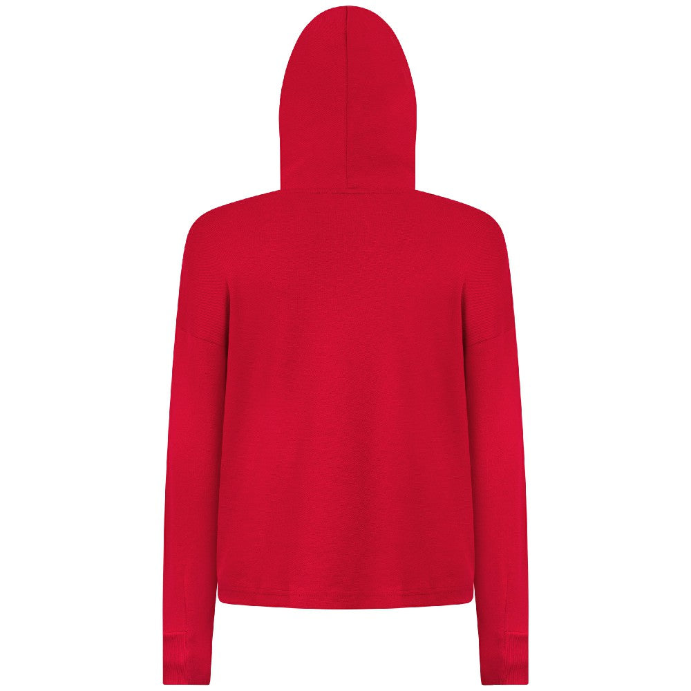 Cleveland Guardians Levelwear Women's Sweet Sizzle Tri-Blend Hoodie - Red - MLB Discount