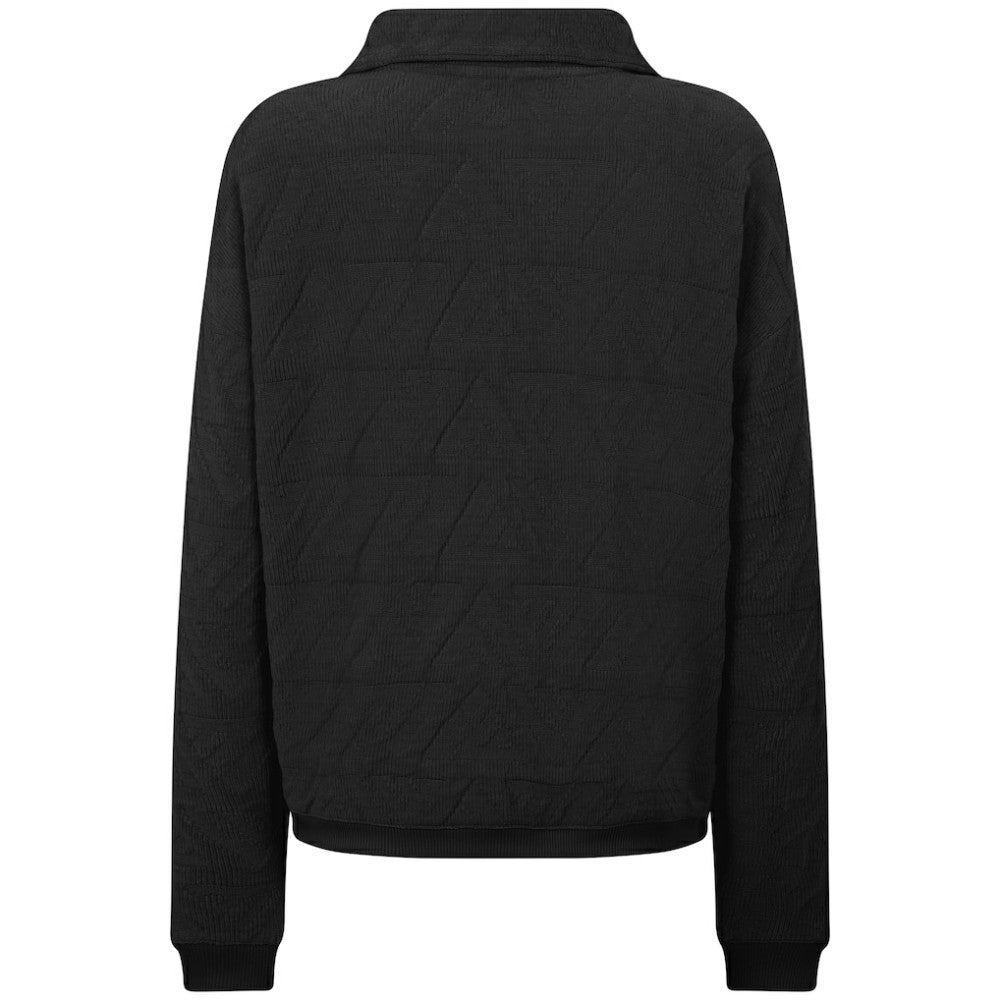 Los Angeles Dodgers Levelwear Women's Camden Insignia 2.0 Quarter-Zip Top - Black - MLB Online