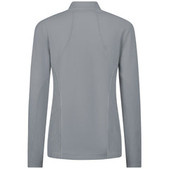 Miami Marlins Levelwear Women's Upright Insignia 2.0 Quarter-Zip Tri-Blend Top - Gray - MLB Discount