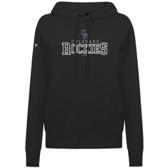 Colorado Rockies Levelwear Women's Adorn Journey Hoodie - Black - MLB Discount