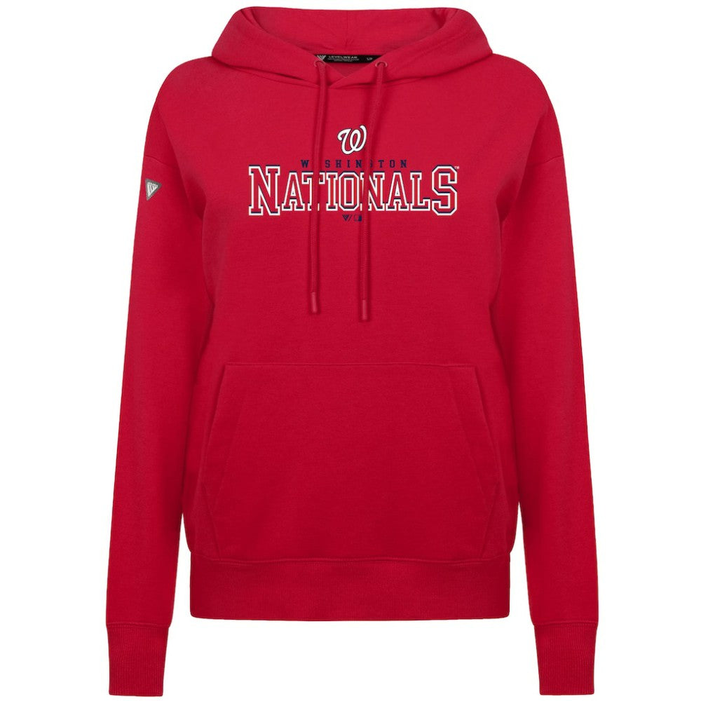 Washington Nationals Levelwear Women's Adorn Journey Hoodie - Red - MLB on Sale