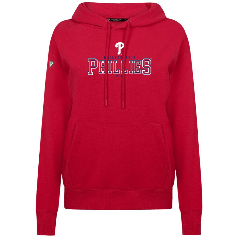 Philadelphia Phillies Levelwear Women's Adorn Journey Hoodie - Red - MLB Discount
