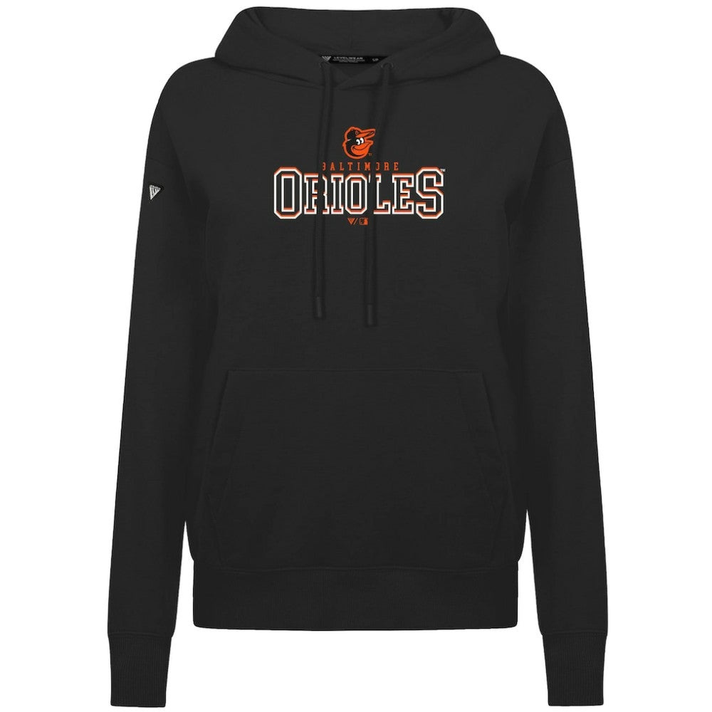Baltimore Orioles Levelwear Women's Adorn Journey Hoodie - Black - MLB Online