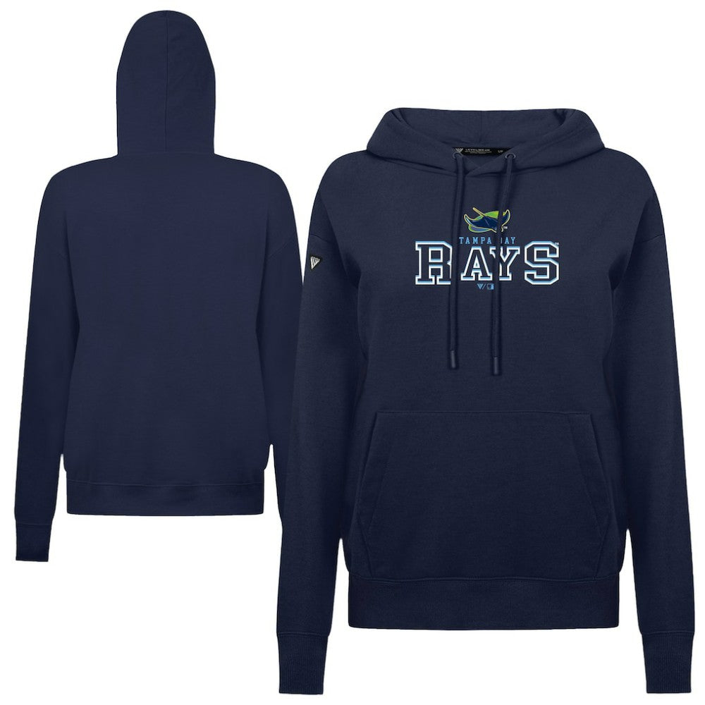 Tampa Bay Rays Levelwear Women's Adorn Journey Hoodie - Navy - MLB on Sale