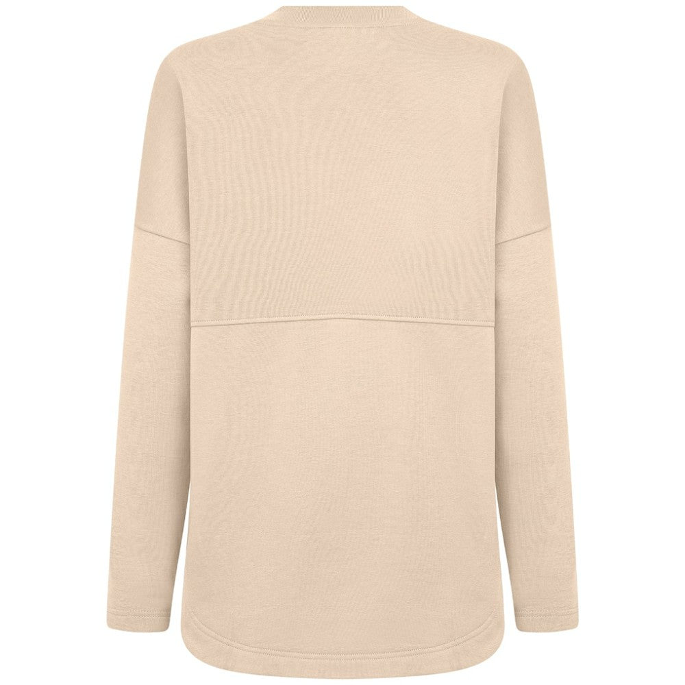 Seattle Mariners Levelwear Women's Oversized Beaudry Sizzle Top - Khaki - MLB on Sale