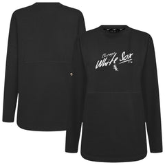 Chicago White Sox Levelwear Women's Oversized Beaudry Sizzle Top - Black - MLB on Sale