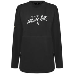 Chicago White Sox Levelwear Women's Oversized Beaudry Sizzle Top - Black - MLB on Sale