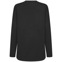 Kansas City Royals Levelwear Women's Oversized Beaudry Sizzle Top - Black - MLB Discount