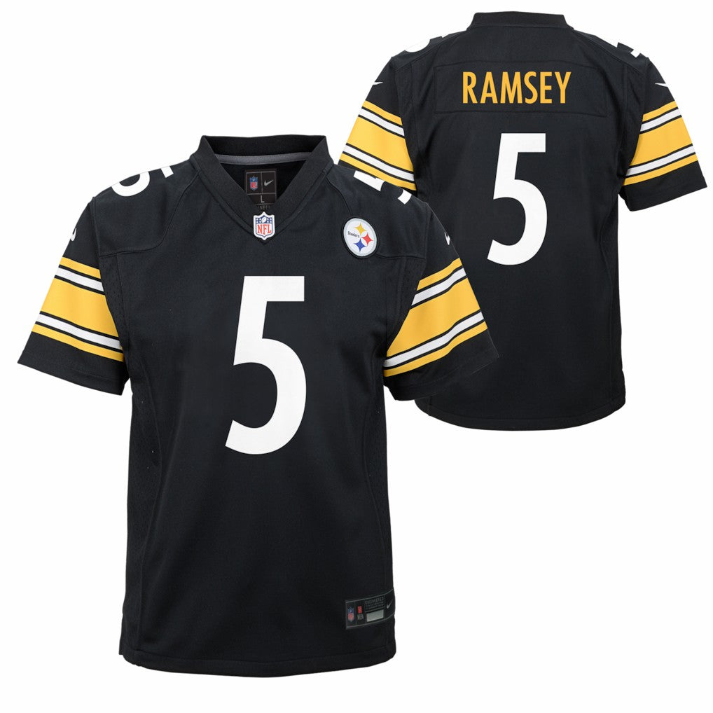 Nike Jalen Ramsey Pittsburgh Steelers Youth Team Game Jersey Black
