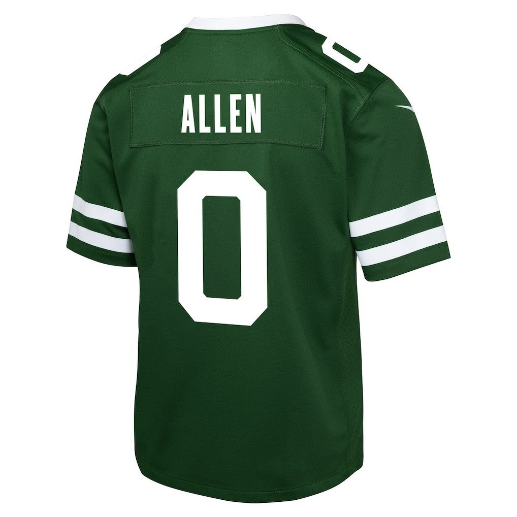 Nike Braelon Allen New York Jets Youth Team Game Jersey Green