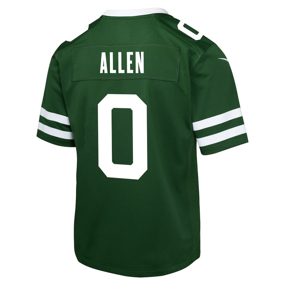 Nike Braelon Allen New York Jets Youth Team Game Jersey Green