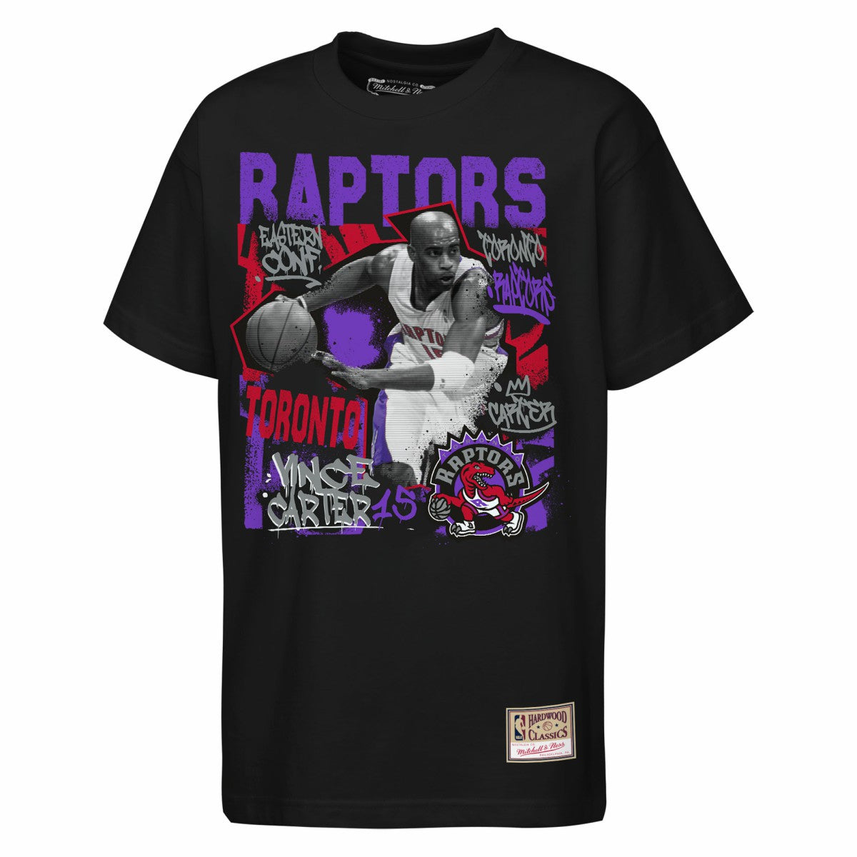 Vince Carter Toronto Raptors Youth Star Moment T-Shirt Black | Mitchell & Ness discount