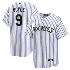 Brenton Doyle Colorado Rockies Nike  Youth Home Replica Jersey - White - Nike Lifestyle