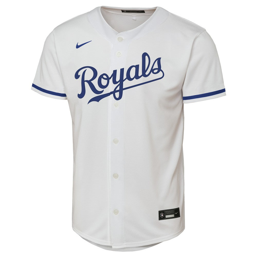 Salvador Perez Kansas City Royals Nike  Youth Home Replica Jersey - White - Nike Discount
