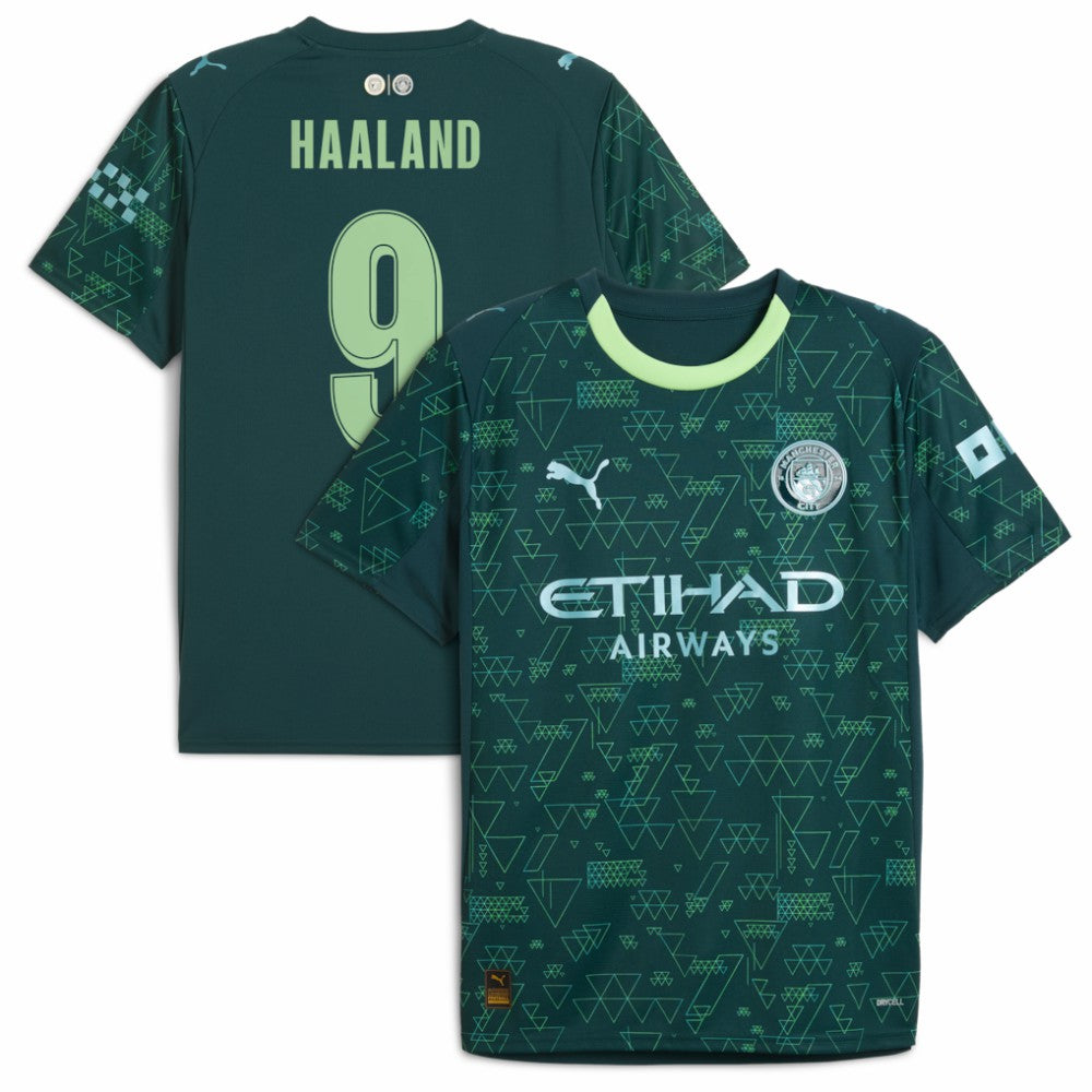 Erling Haaland Manchester City x EA SPORTS FC 2025/26 Fourth Jersey Green - Puma