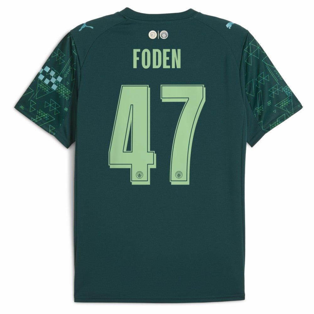 Phil Foden Manchester City x EA SPORTS FC 2025/26 Fourth Jersey Green - Puma outlet
