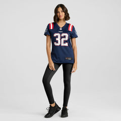 Nike TreVeyon Henderson New England Patriots Women's Game Jersey Navy