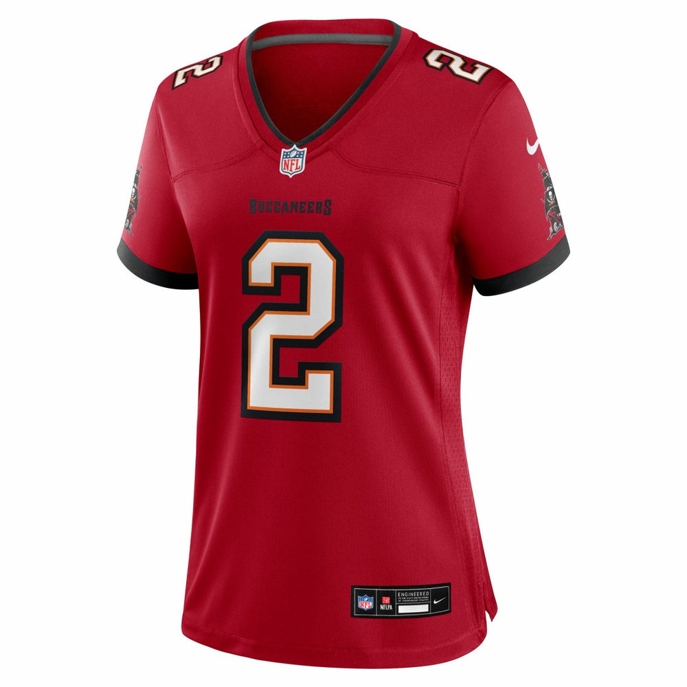 Nike Emeka Egbuka Tampa Bay Buccaneers Women's Team Game Jersey Red