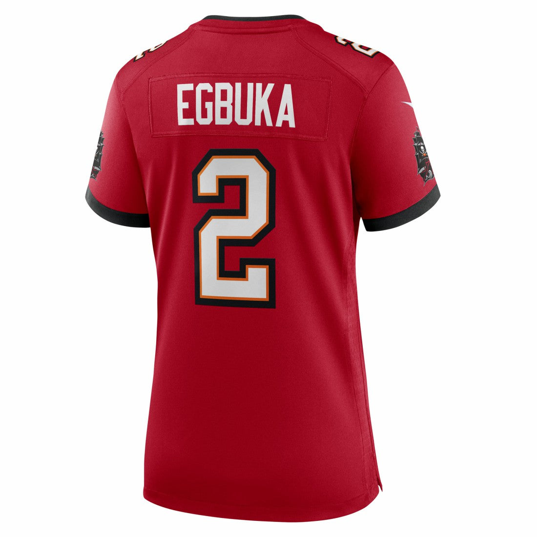 Nike Emeka Egbuka Tampa Bay Buccaneers Women's Team Game Jersey Red
