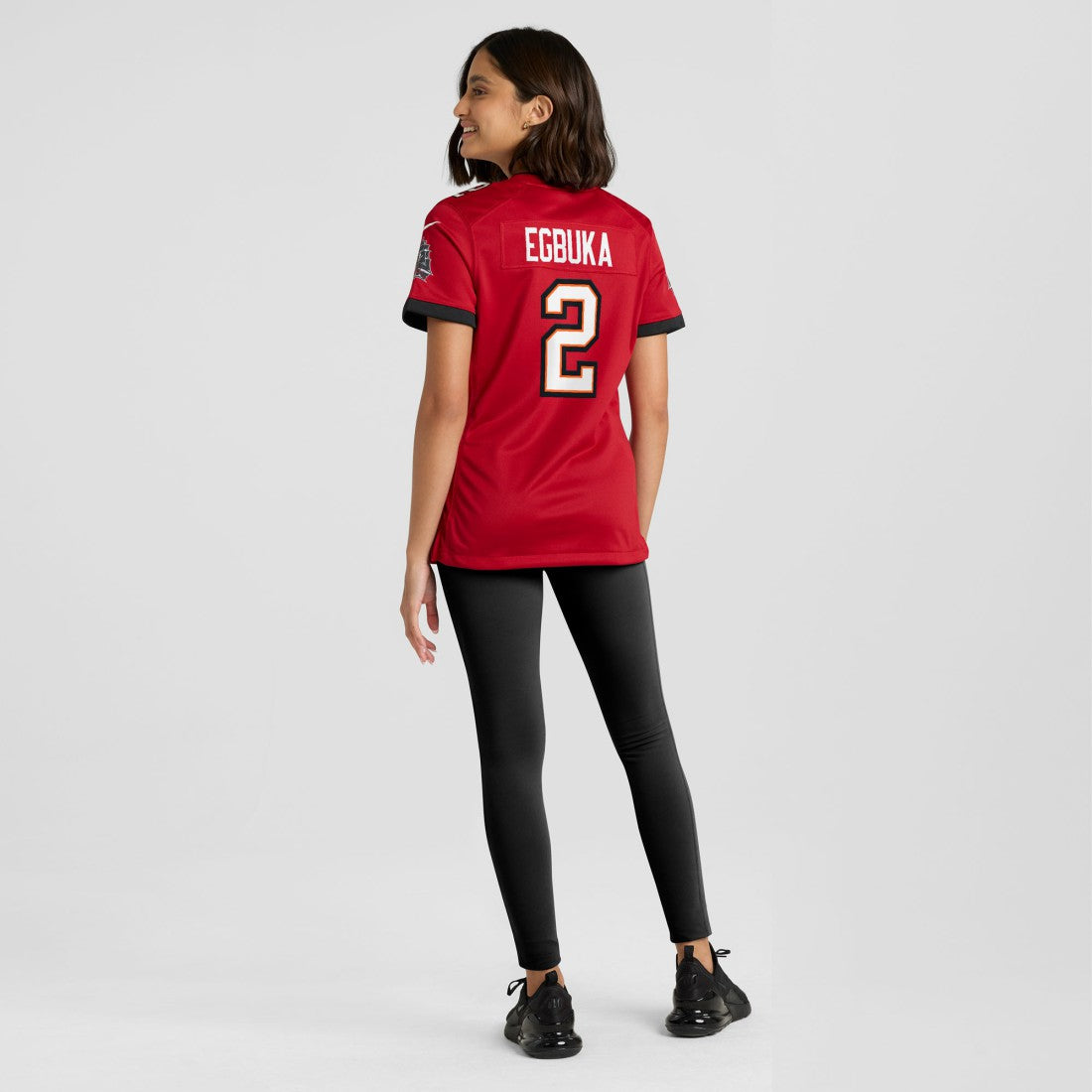 Nike Emeka Egbuka Tampa Bay Buccaneers Women's Team Game Jersey Red