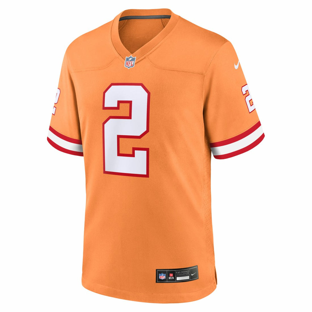 Nike Emeka Egbuka Tampa Bay Buccaneers Alternate 2 Game Jersey Creamsicle