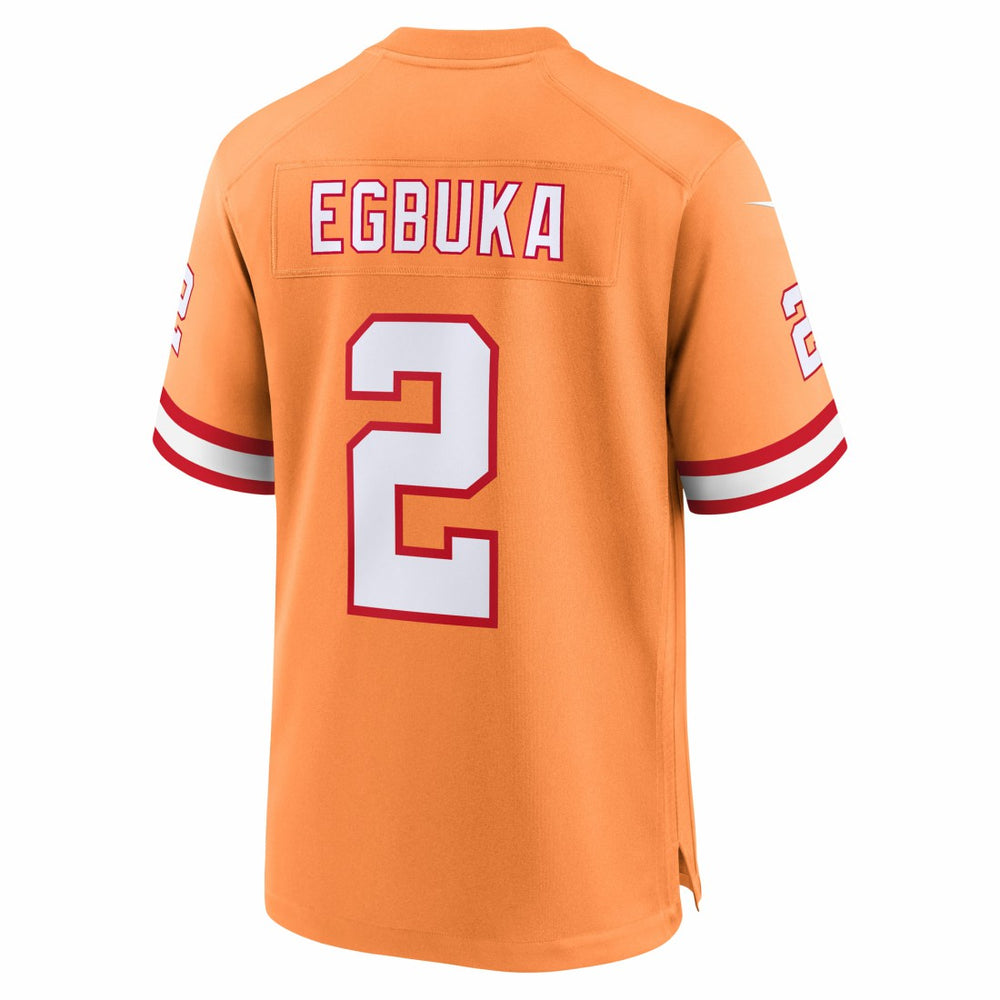 Nike Emeka Egbuka Tampa Bay Buccaneers Alternate 2 Game Jersey Creamsicle