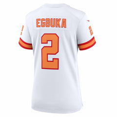 Nike Emeka Egbuka '76 Tampa Bay Buccaneers Women's Alternate 50th Season Game Jersey White