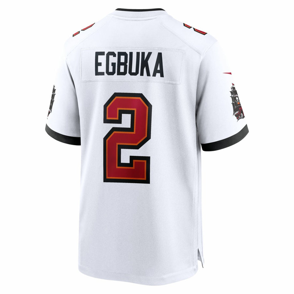 Nike Emeka Egbuka Tampa Bay Buccaneers 50th Season Game Jersey White