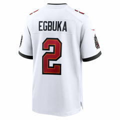 Nike Emeka Egbuka Tampa Bay Buccaneers 50th Season Game Jersey White