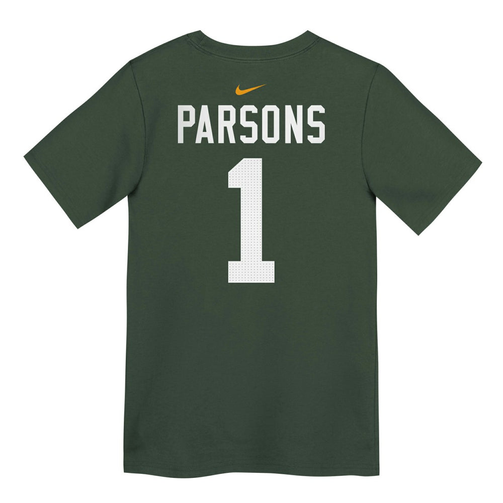 Nike Micah Parsons Green Bay Packers Preschool Name & Number T-Shirt Green