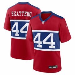 Nike Cam Skattebo New York Giants Alternate Century Red Game Jersey Red