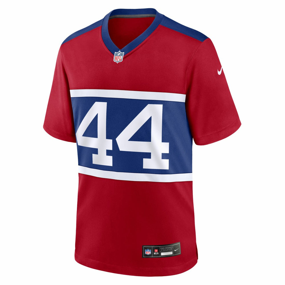 Nike Cam Skattebo New York Giants Alternate Century Red Game Jersey Red