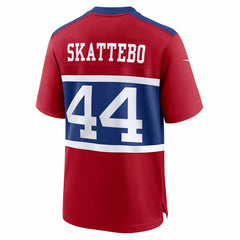 Nike Cam Skattebo New York Giants Alternate Century Red Game Jersey Red