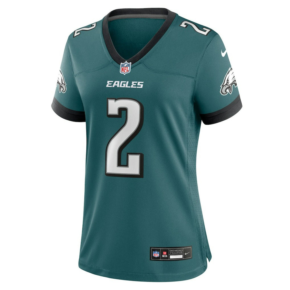 Nike Jahan Dotson Philadelphia Eagles Women's Team Game Jersey Midnight Green