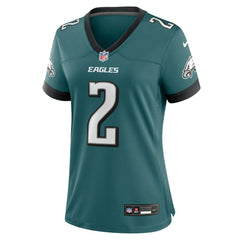 Nike Jahan Dotson Philadelphia Eagles Women's Team Game Jersey Midnight Green