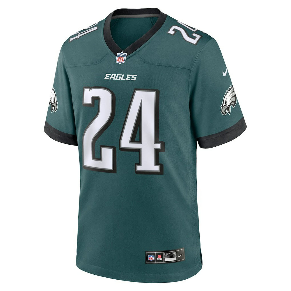 Nike Andrew Mukuba Philadelphia Eagles Team Game Jersey Midnight Green