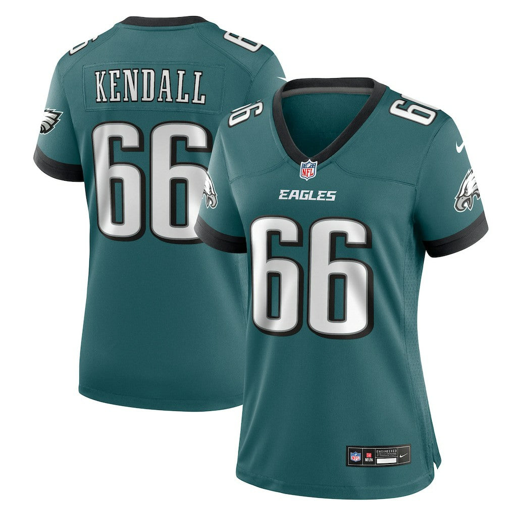 Nike Drew Kendall Philadelphia Eagles Women's Team Game Jersey Midnight Green