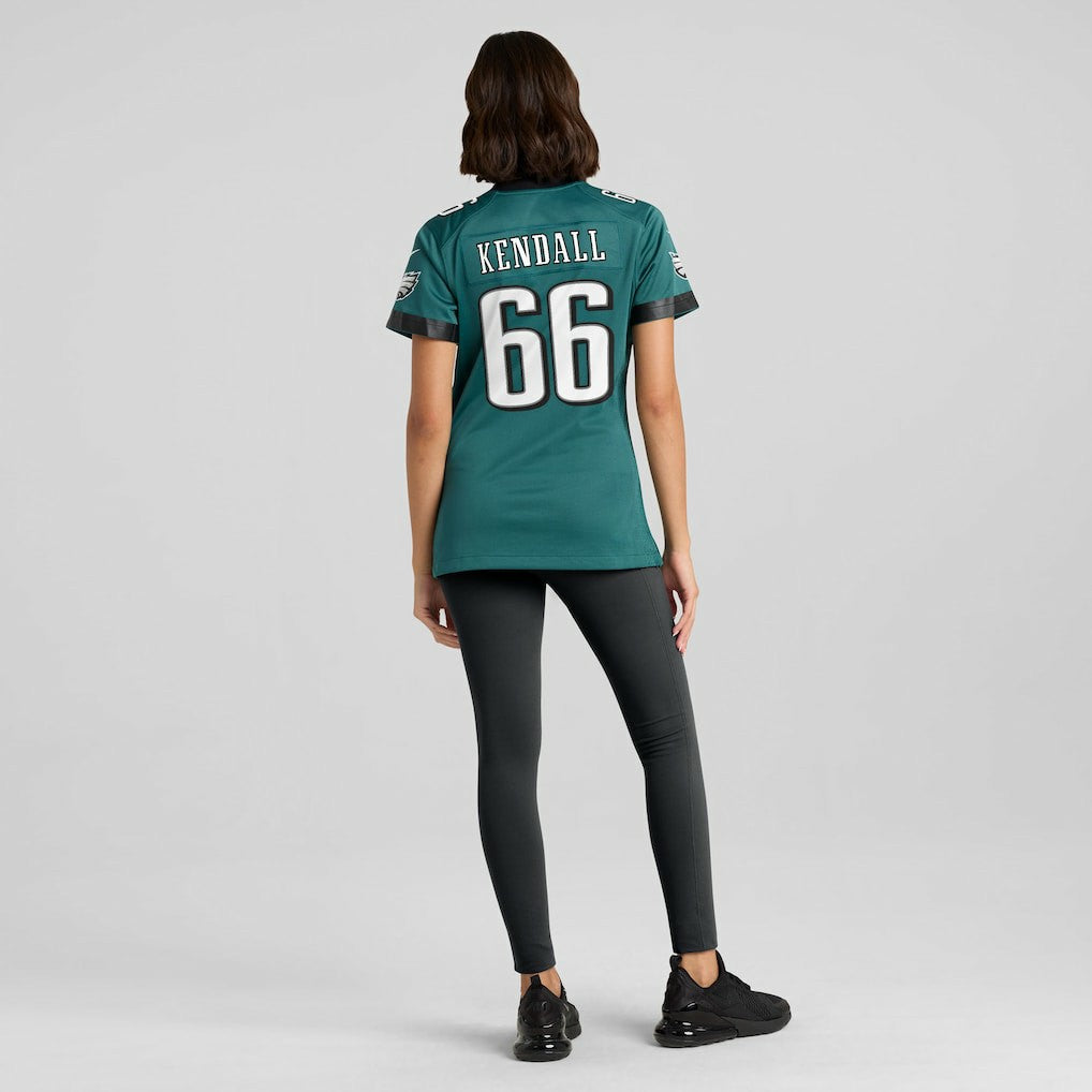 Nike Drew Kendall Philadelphia Eagles Women's Team Game Jersey Midnight Green