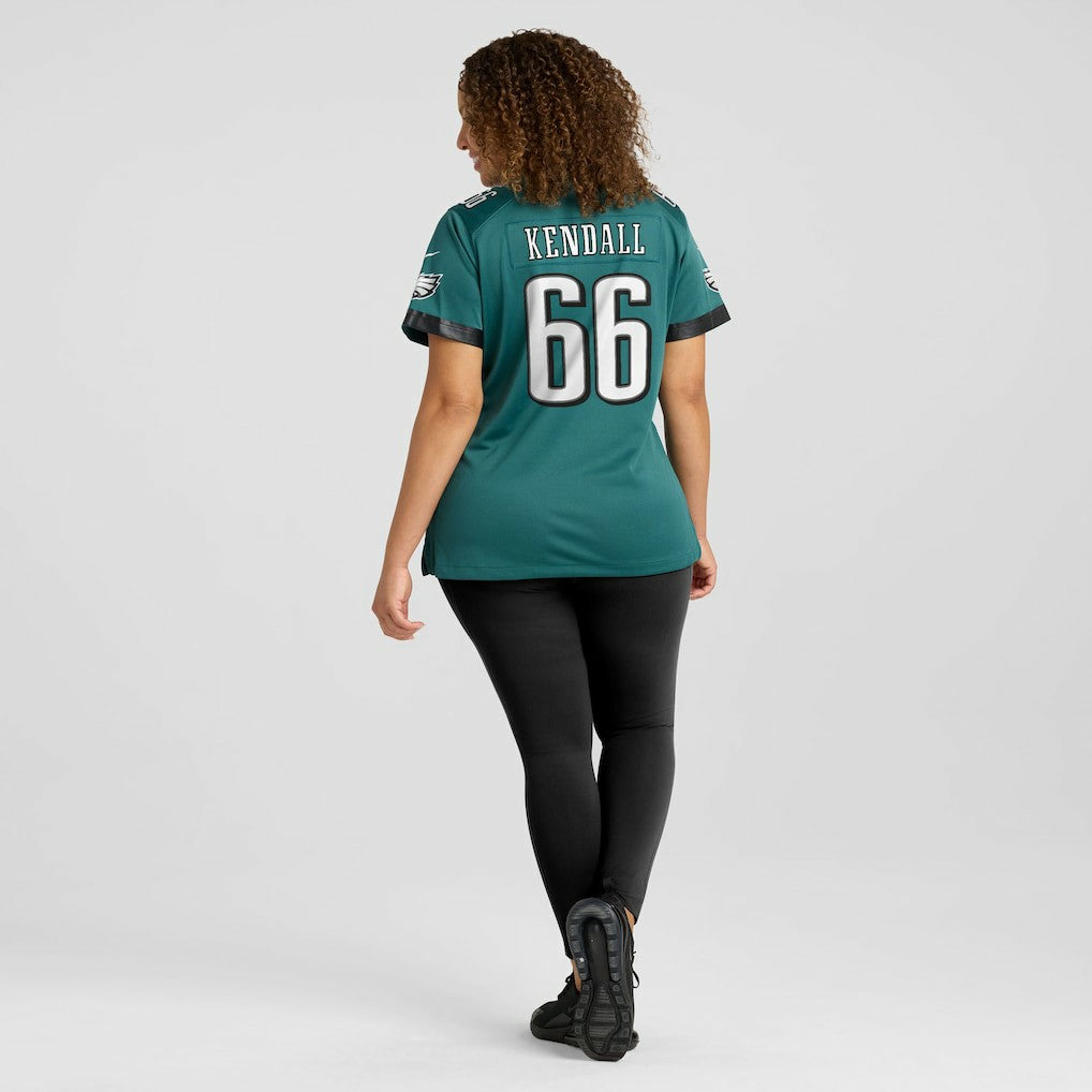 Nike Drew Kendall Philadelphia Eagles Women's Team Game Jersey Midnight Green
