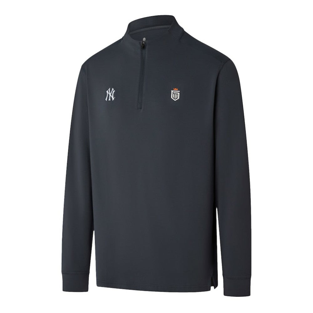 New York Yankees Greatness Wins By Derek Jeter Performance Training Quarter-Zip Top - Navy - MLB Discount