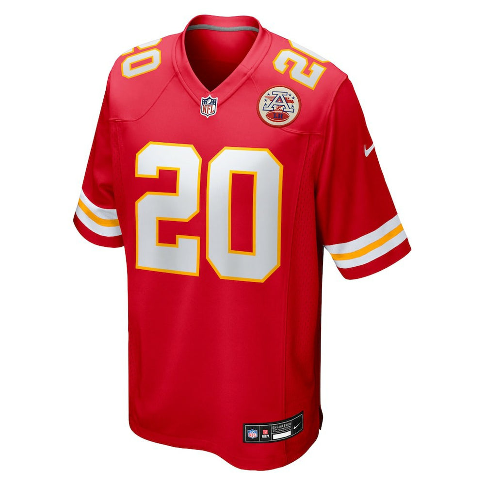 Nike Nohl Williams Kansas City Chiefs Team Game Jersey Red