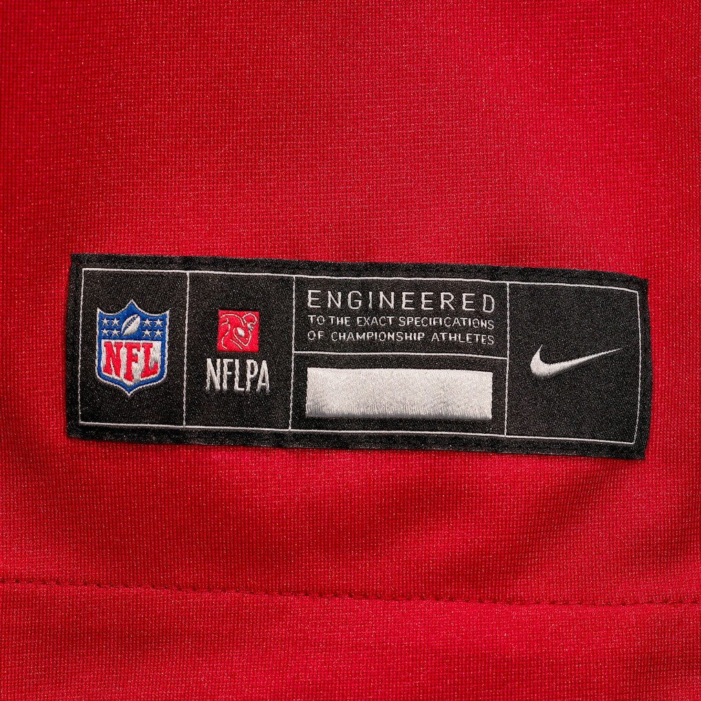 Nike Jeffrey Bassa Kansas City Chiefs Team Game Jersey Red
