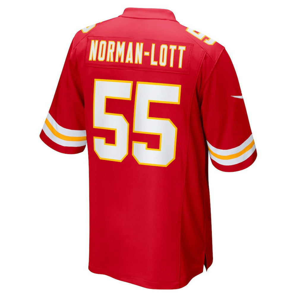 Nike Omarr Norman-Lott Kansas City Chiefs Team Game Jersey Red
