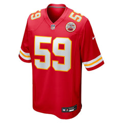 Nike Cooper McDonald Kansas City Chiefs Team Game Jersey Red
