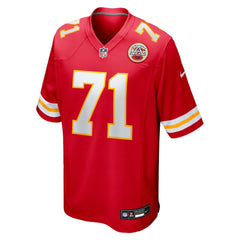Nike Josh Simmons Kansas City Chiefs Team Game Jersey Red