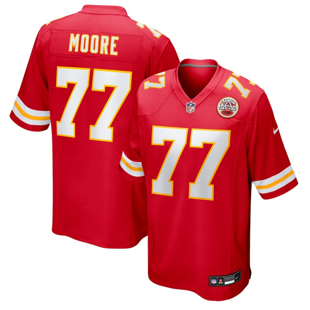 Nike Jaylon Moore Kansas City Chiefs Team Game Jersey Red