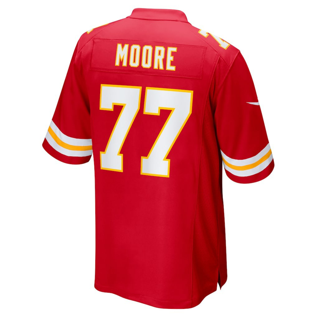 Nike Jaylon Moore Kansas City Chiefs Team Game Jersey Red