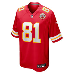 Nike Nikko Remigio Kansas City Chiefs Team Game Jersey Red