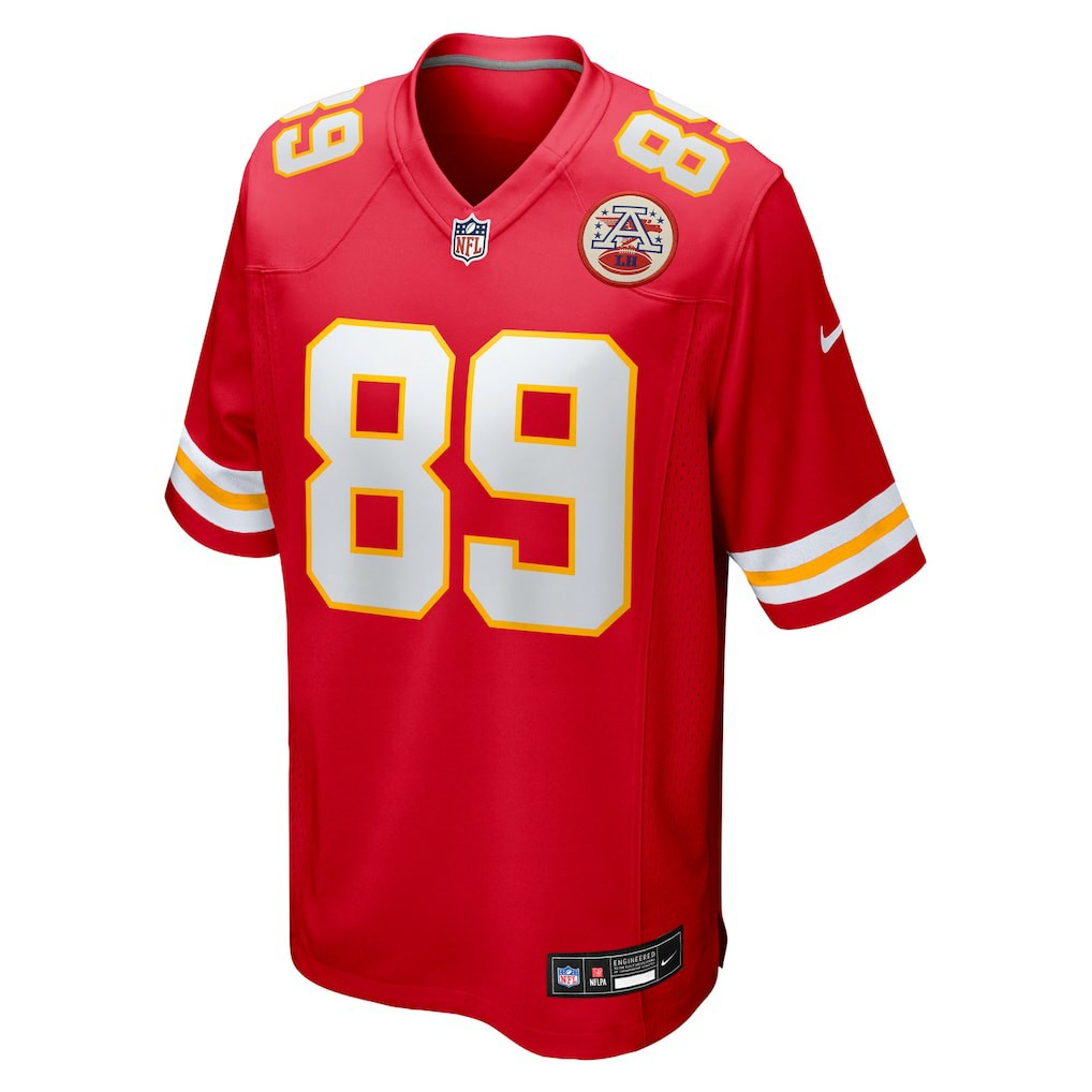 Nike Jason Brownlee Kansas City Chiefs Team Game Jersey Red