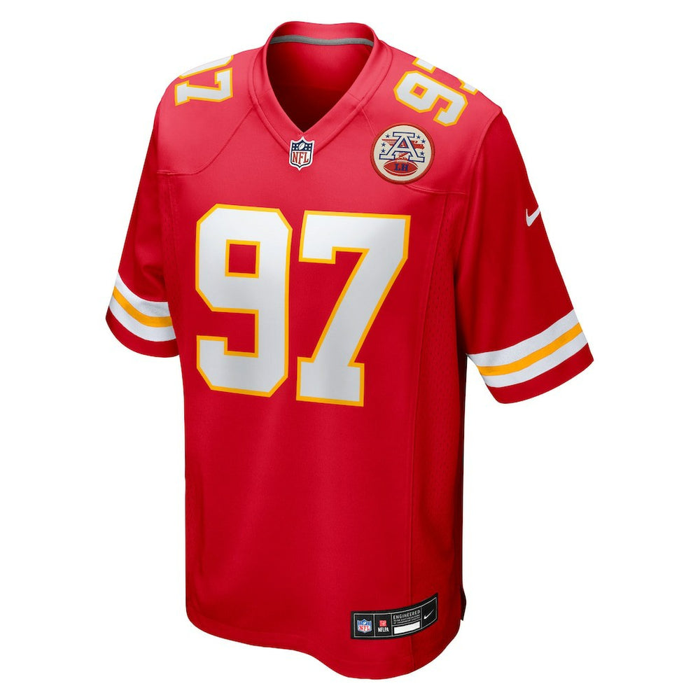 Nike Ashton Gillotte Kansas City Chiefs Team Game Jersey Red